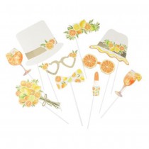 10 ACCESSOIRES PHOTOBOOTH TUTTI FRUTTI AGRUME