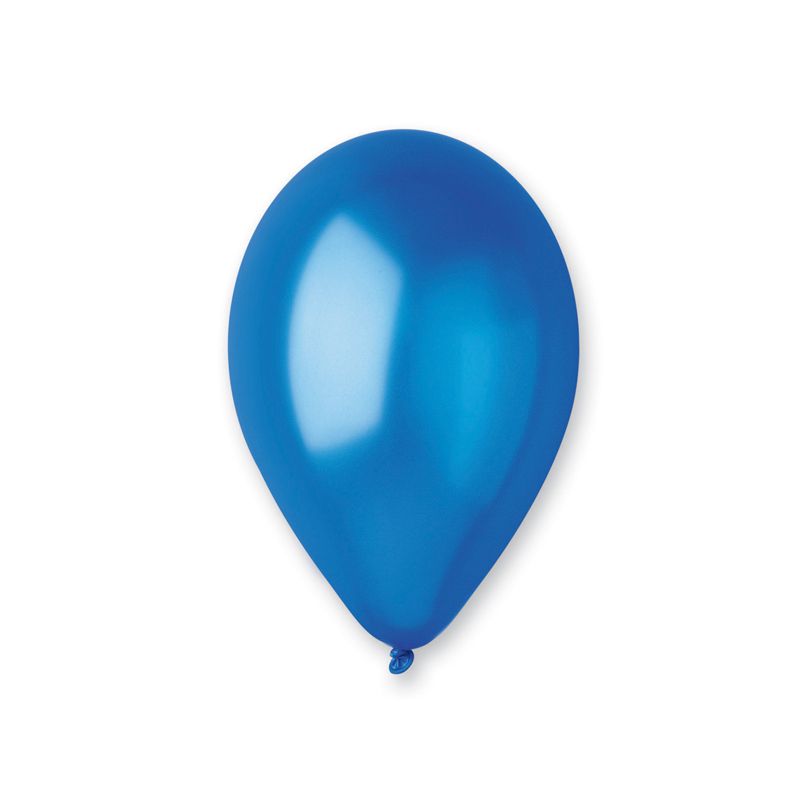 10 Ballon bleu 30cm - Bouteille hélium discount