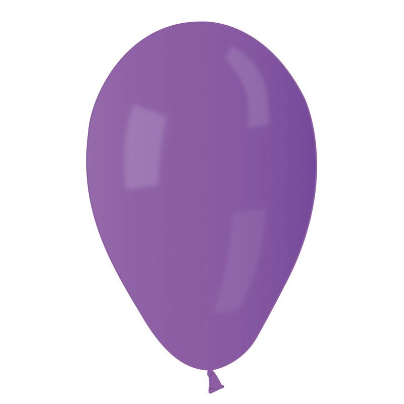 Ballon brillant violet, 30cm - décoration de fête
