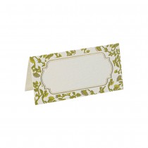 10 MARQUE-PLACES CARTON JARDIN BOTANIC 8X4CM