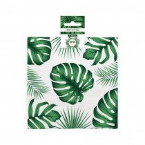 10 SERVIETTES PAPIER TROPICAL PARTY 33CM VERT