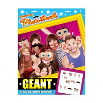 12 ACCESSOIRES GÉANTS PHOTOBOOTH DÉLIRE