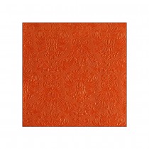 15 SERVIETTES PAPIER ÉLÉGANCE 33CM ORANGE