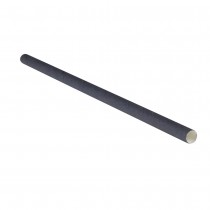 150 PAILLES CARTON 20CM NOIR