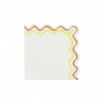 16 SERVIETTES PAPIER FESTON AGRUME 33CM CRÈME