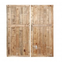 2 PANNEAUX PORTE BOIS 80X180CM