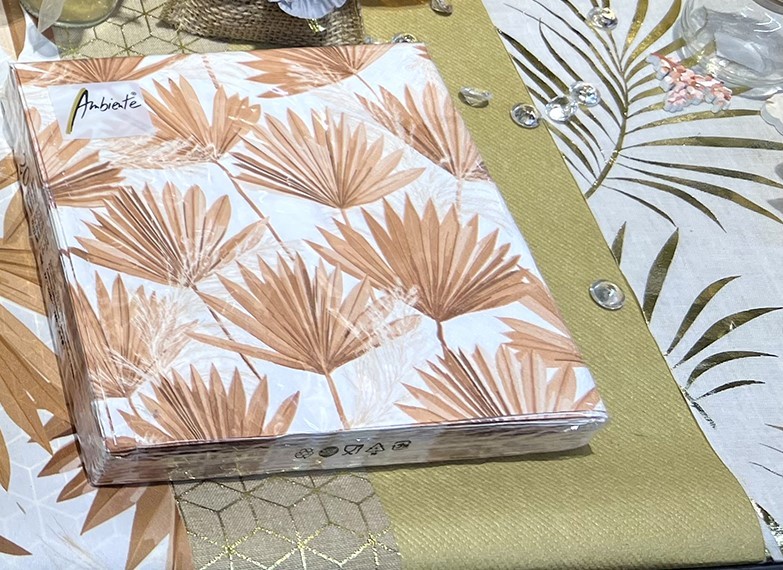Serviettes en papier Tropical Palm x16