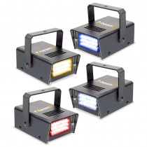 4 STROBOSCOPES LED AUTOMATIQUE MULTICOLORE