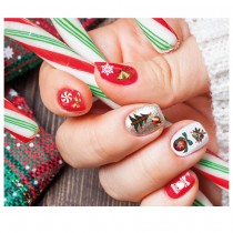 AUTOCOLLANTS NOËL SPÉCIAL ONGLES