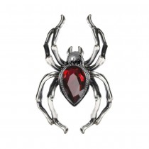 BAGUE FANTAISIE RÉGLABLE ARAIGNÉE RUBIS FEMME