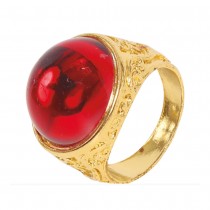 BAGUE FANTAISIE RUBIS ROUGE ADULTE