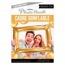 BALLON CADRE GONFLABLE PHOTOBOOTH 85X65CM OR