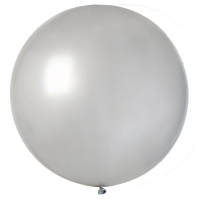 BALLON GÉANT ROND BIO ANNIVERSAIRE 80CM OR