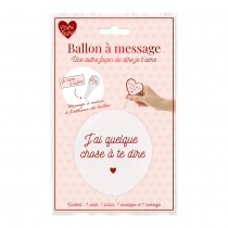 BALLON LATEX À MESSAGE DÉCLARATION AMOUR 30CM