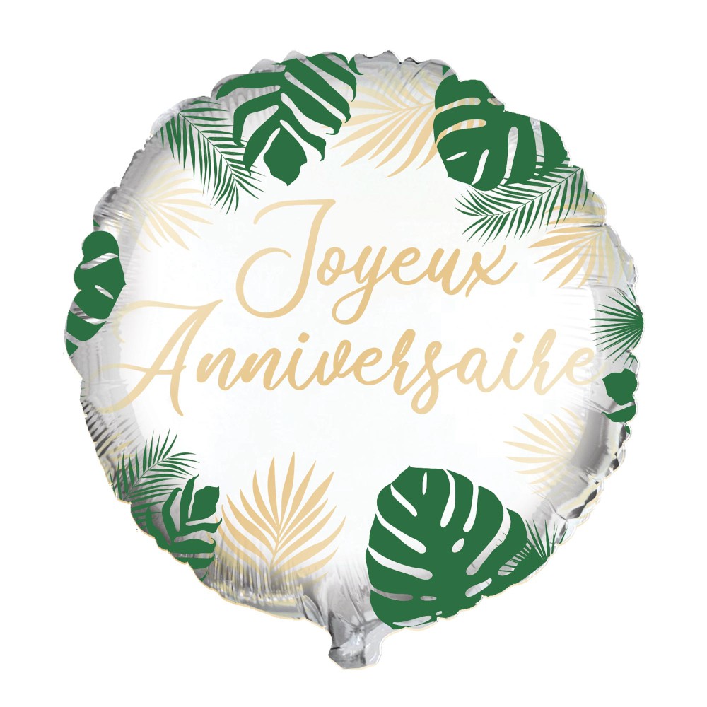 Ballon à personnaliser - Tropical Paradise pour l'anniversaire de votre  enfant - Annikids