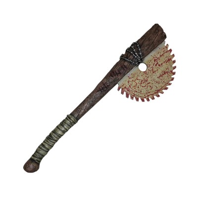 BATTE DE BASEBALL ENSANGLANTÉE FIL BARBELÉ 80CM