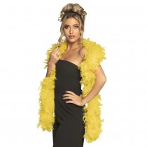 BOA PLUMES GLAMOUR 180CM 80G JAUNE