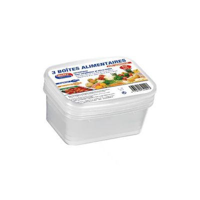 Petite Boite Alimentaire Rectangulaire En Verre 250 Ml à Prix Carrefour