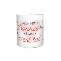 BOUGIE CÉRAMIQUE MON PETIT BONHEUR À MOI C\'EST TOI