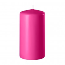 BOUGIE CYLINDRE SÉCURITÉ 7H 70X50MM FUCHSIA