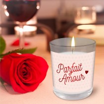 BOUGIE PARFUMÉE VERRE PARFAIT AMOUR 11CM