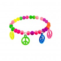 BRACELET HIPPIE FLUO ADULTE