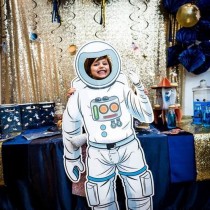 CADRE PHOTOBOOTH ASTRONAUTE 130X70CM