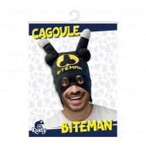 CAGOULE HUMOUR BITMAN NOIR ADULTE