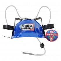 CASQUE DE CHANTIER ANTI-SOIF PICOLE NATIONALE BLEU