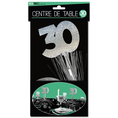 Centre de table d'anniversaire 30 ans