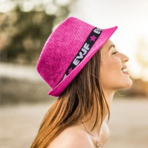 CHAPEAU EVJF ROSE FLUO ADULTE