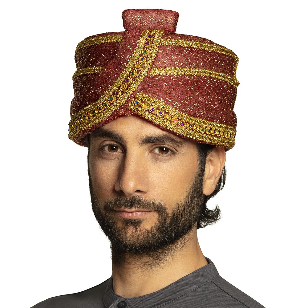 Chapeau de sultan doré