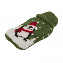 CHAUFFE-MAINS CHAUSSETTE TRICOT NOËL 7X12.5CM