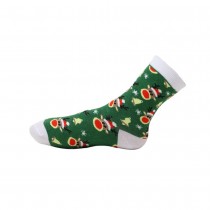 CHAUSSETTES NOËL À MOTIFS RUDOLPH AU VERT HOMME