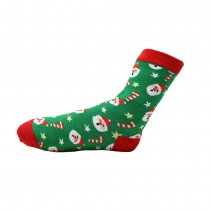 CHAUSSETTES NOËL À MOTIFS SUCRE SANTA VERT HOMME