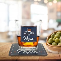 COFFRET LE WHISKY DE PAPA VERRE DESSOUS LIÈGE