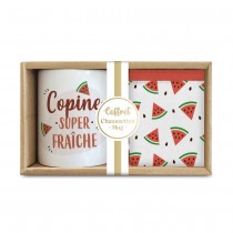 COFFRET MUG CHAUSSETTES COPINE