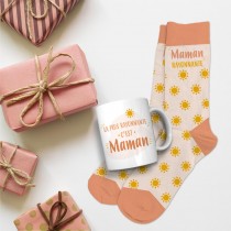 COFFRET MUG CHAUSSETTES MAMAN