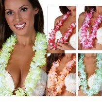 COLLIER DE FLEURS TAHITI 90CM