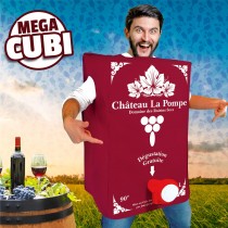 COSTUME HUMOUR CUBI DE VIN ADULTE