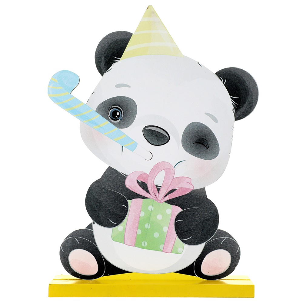Cadeau Panda, Figurine de Panda pour Gâteau, Décoration de Gâteau