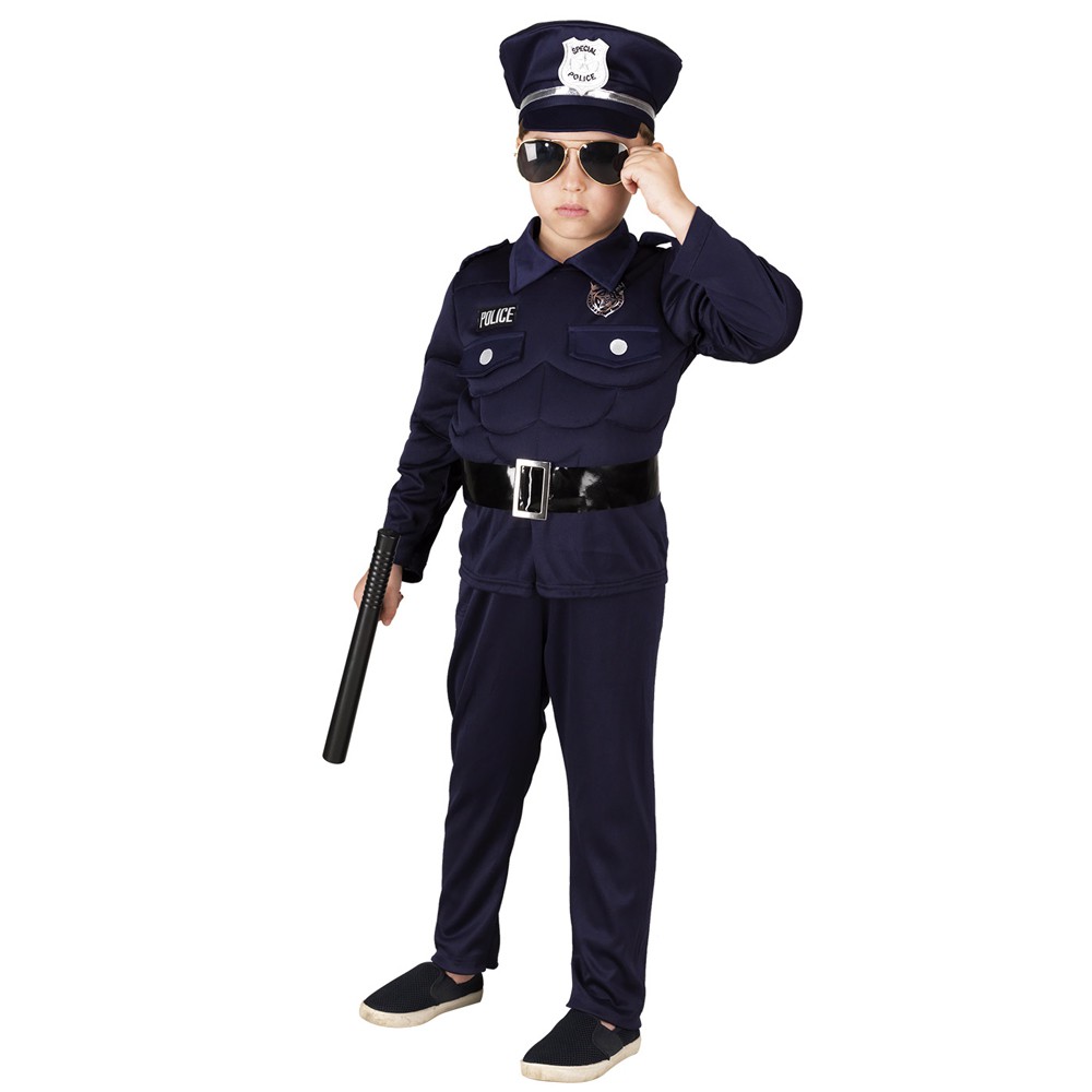 Déguisement Enfant Policier - Taille au choix - Jour de Fête