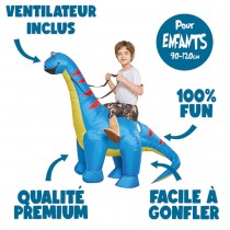 DÉGUISEMENT COSTUME GONFLABLE DIPLODOCUS ENFANT