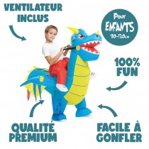 DÉGUISEMENT COSTUME GONFLABLE DRAGON ENFANT