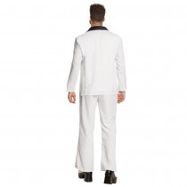 DÉGUISEMENT DISCO TONY COSTUME BLANC HOMME