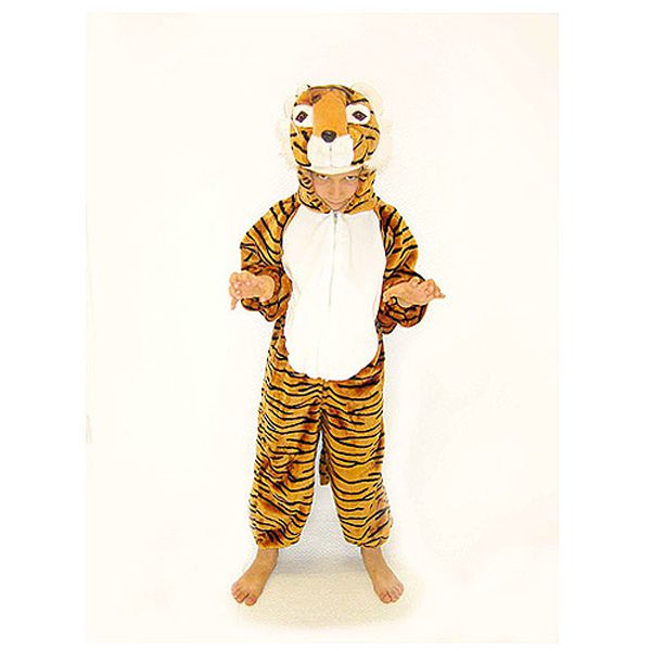 CHAKS Déguisement Tigre - Enfant - 3/4 ans (96 à 104 cm) pas cher 