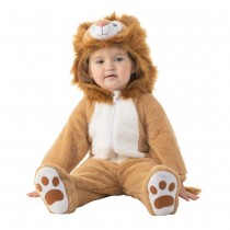 DÉGUISEMENT LION SAVANE PELUCHE BÉBÉ