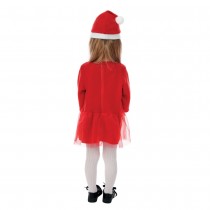 DÉGUISEMENT MÈRE NOËL ROBE TUTU ROUGE FILLE