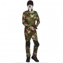 DÉGUISEMENT MILITAIRE CAMOUFLAGE ADO