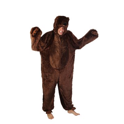 Déguisement combinaison ours brun adulte : Deguise-toi, achat de  Déguisements adultes